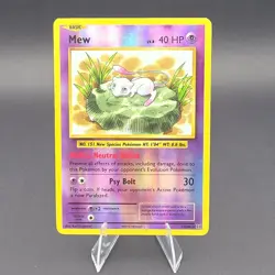 Pokemon TCG Mew 53/108 Evolutions Holo Rare Eng 2016 Ken Sugimori Deck Exclusive - Image 1