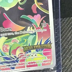 Pokemon Bulbasaur 133/132 Mega Evolution Stamped EN Holo Illustration Rare - Image 4