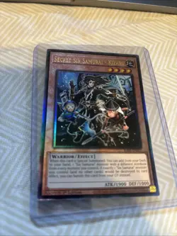 YUGIOH SECRET SIX SAMURAI KIZARU RA03-EN017 (PUR) 1ST EDITION - Image 3