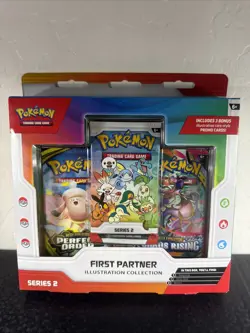 POKEMON FIRST PARTNER ILLUSTRATION COLLECTION SERIES 2 BOX - BRAND NEW👍🤩 - Image 1