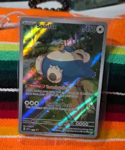SEALED Pokemon Snorlax SVP051 Pokemon 151 SV Black Star Promo NM English TCG (b) - Image 3