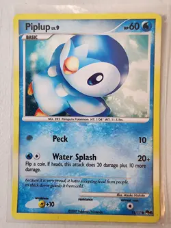 Pokemon TCG Piplup DP03 2007 Diamond and Pearl Promo Holo - Image 1