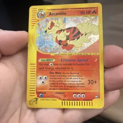 2003 Aquapolis Arcanine Holo Foil Rare H2/H32 WOTC E-Reader Series Pokemon - Image 1