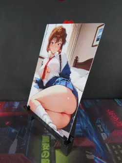 Ai Haibara / Shiho Miyano Detective Conan Custom Art Card NM Anime Waifu Goddess - Image 2
