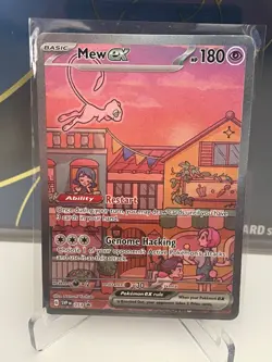 Pokemon Mew EX Black Star Promo TCG Card SVP053 151 - Image 1