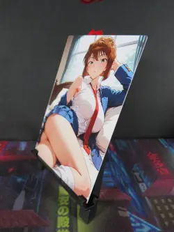 Ai Haibara / Shiho Miyano Detective Conan Custom Art Card NM Anime Waifu Goddess - Image 2