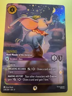 4x Disney Lorcana Fabled: Dumbo Ninth Wonder of the Universe - Image 5