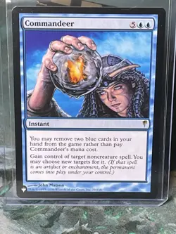 MTG Commandeer Coldsnap 29/155 Regular Rare Mint / Near Mint Condition - Image 1