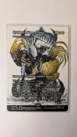 MTG Final Fantasy Knights of San D'Oria Ranger-Captain of EOS Full Art Edition - Image 1