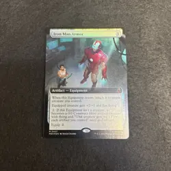 Iron Man Armor (Extended Art) Marvel Super Heroes Foil - Image 1