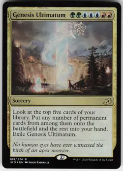Genesis Ultimatum Ikoria: Lair of Behemoths Foil Rare Magic: The Gathering - Image 1