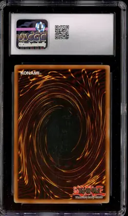 2004 Yu-Gi-Oh! EN007 Horus The Black Flame Dragon LV6 1st Ed CGC 9 MINT - Image 2