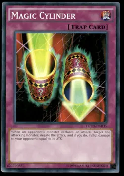 Magic Cylinder King of Games: Yugi's Legendary Decks YGLD-ENB35 Yugioh LP - Image 1
