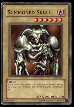 Summoned Skull Starter Deck: Yugi SDY-004 Common / Short Print Yugioh Damaged - Image 1