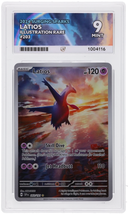 Latios 203/191 Pokemon TCG Surging Sparks Illustration Rare - ACE 9 - Image 3