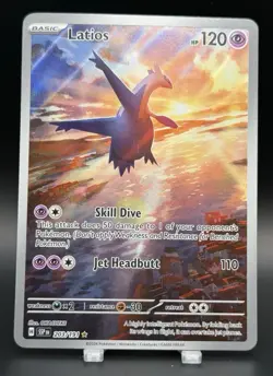 Latios 203/191 SV08: Surging Sparks Illustration Rare 2024 Pokemon TCG NM - Image 1