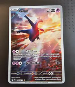 Pokemon TCG Latios Illustration Rare 203/191 Surging Sparks NM ENG - Image 1