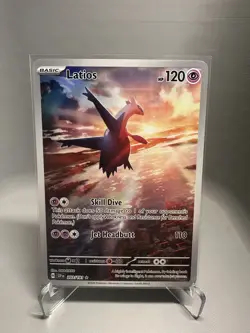 Pokemon TCG Latios Card 203/191 Surging Sparks Illustration Rare NM - Image 1
