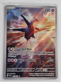 Pokemon TCG Latios Illustration Rare Surging Sparks 203/191 Mint - Image 1