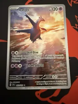 Pokemon TCG Latios Illustration Rare Surging Sparks 203/191 Mint - Image 1