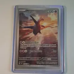 Pokemon TCG Latios 203/191 SV08 Surging Sparks Illustration Rare Full Art Holo - Image 1