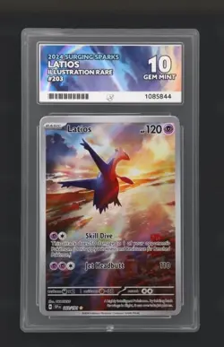 ACE 10 Latios 203/191 - Surging Sparks - Illustration Rare - Pokemon TCG - Image 1