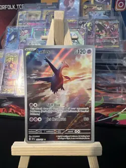 Pokemon Latios TCG Card 203/191 Surging Sparks Illustration, Rare - Image 1