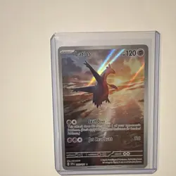 Pokemon TCG Latios 203/191 Sv08 Surging Sparks Illustration Rare Holo EN 120HP - Image 1