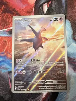 Pokemon TCG Latios 203/191 Illustration Rare Surging Sparks NM/M - Image 1