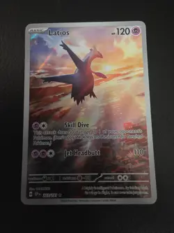 Pokemon TCG Latios Illustration Rare Surging Sparks 203/191 - Image 1