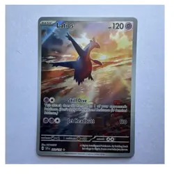 Latios Illustration Rare 203/191 Sv08: Surging Sparks 120 HP Holo Pokemon TCG - Image 1