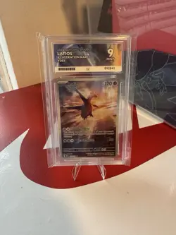 Pokemon Latios TCG Card 203/191 Surging Sparks Illustration Rare Ace 9 - Image 1