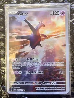Pokemon Latios TCG Card 203/191 Surging Sparks Illustration, Rare, NM/M - Image 1