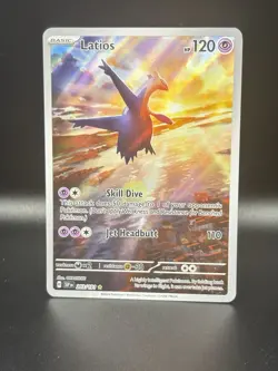 Pokemon TCG Latios Illustration Rare Surging Sparks 203/191 - Image 1