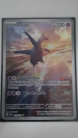 Pokemon Latios TCG Card 203/191 Surging Sparks Illustration, Rare, NM/M - Image 1