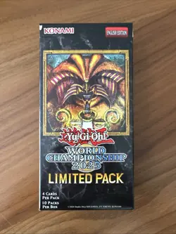 Yu-Gi-Oh!: Limited Pack World Championship 2025 Sealed Box - Image 1
