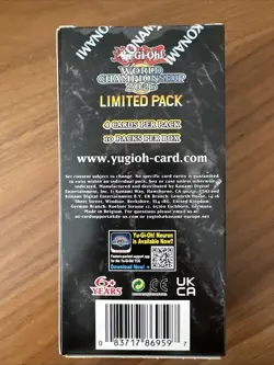 Yu-Gi-Oh!: Limited Pack World Championship 2025 Sealed Box - Image 3