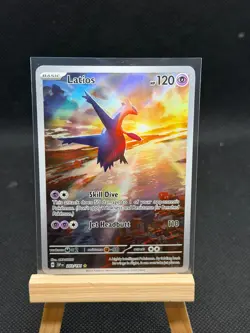 Pokemon TCG Surging Sparks Latios 203/191 Illustration Rare - Image 1