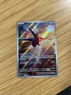 Pokemon Latios TCG Card 203/191 Surging Sparks Illustration, Rare - Image 1