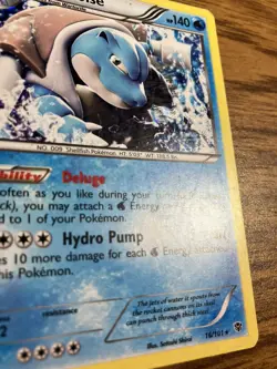 Pokemon Blastoise Holo Rare Plasma Blast 16/101 Holo - Image 3