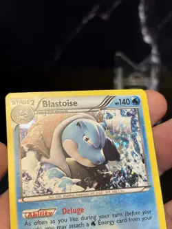 Blastoise 16/101 Plasma Blast Cosmo Holo Rare Pokemon TCG Deck Exclusive LP - Image 3