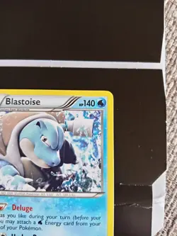 Pokemon TCG Blastoise 16/101 Plasma Blast Non Holo Rare 2013 Pokemon Card - LP - Image 2
