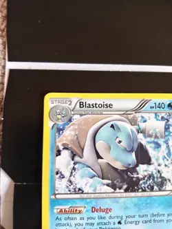 Pokemon TCG Blastoise 16/101 Plasma Blast Non Holo Rare 2013 Pokemon Card - LP - Image 5