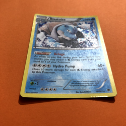 Blastoise Holo Rare 16/101 Black White Plasma Blast Pokemon Card MP - Image 4