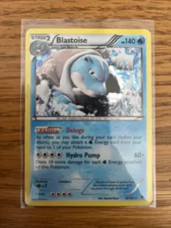 Pokemon TCG Blastoise Plasma Blast 16/101 Holo Rare LP - Image 1