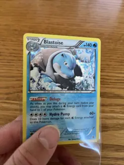 Pokemon TCG Blastoise Plasma Blast 16/101 Holo Rare LP - Image 3