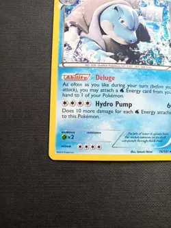 Pokemon Blastoise 16/101 Plasma Blast Rare Holo Near Mint - Image 4