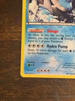Blastoise 16/101 Plasma Blast Holo Rare Vintage Pokemon TCG - Image 5
