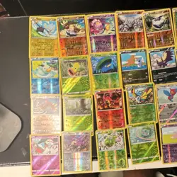 Pokemon TCG 40 Holo Cards Lot Shinx Drifloon Rhyhorn Ducklett Weepinbell English - Image 2