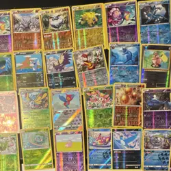 Pokemon TCG 40 Holo Cards Lot Shinx Drifloon Rhyhorn Ducklett Weepinbell English - Image 3
